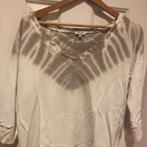 Splendid thermal v-neck top